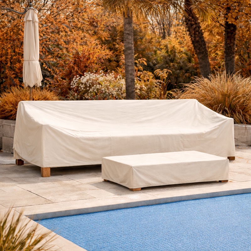 Housse de protection canap&eacute; droit ext&eacute;rieur